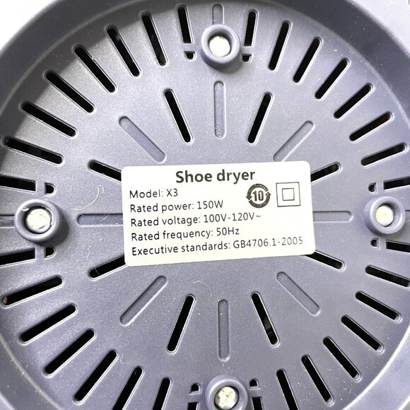 Shoe Dryer With 2 Gear Heat Blower and Timer with 4 Drying Ports 150W - Picture 6 of 13